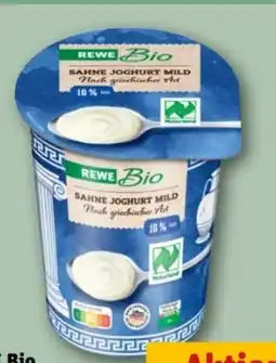 REWE Center Rewe Bio Sahne Joghurt Angebot