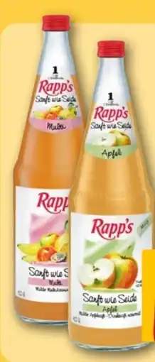 REWE Center Rapp's Kelterei Sanft wie Seide Saft Angebot