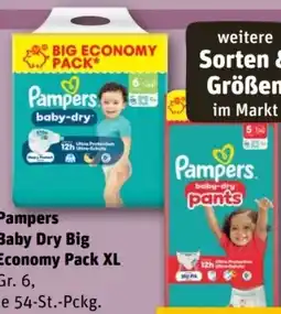 REWE Center Pampers Baby-Dry Windeln Angebot