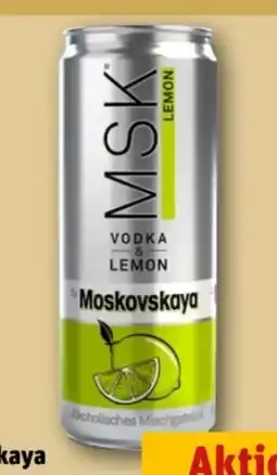 REWE Center Moskovskaya MSK Vodka & Lemon Angebot