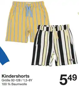 Zeeman Kindershorts Angebot