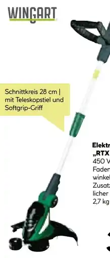 BayWa Bau & Garten Wingart Elektro-Trimmer RTX 450-28 Angebot