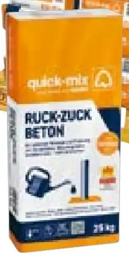 BayWa Bau & Garten Quick-Mix Ruck-Zuck-Beton Angebot