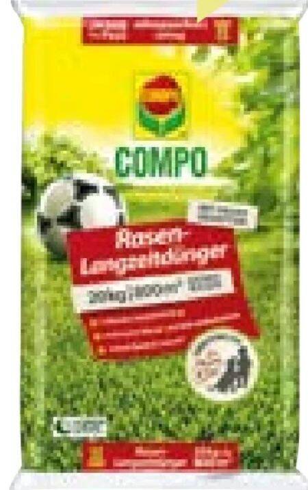 Compo Rasen-langzeitdnger 20 kg Angebot bei BayWa Bau & Garten