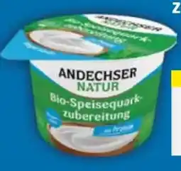 E-Center Andechser Natur Bio-Speisequark Zubereitung Angebot