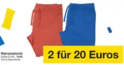 Zeeman Herrenshorts Angebot