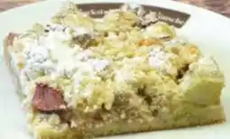 E-Center Backstube Wünsche Rhabarberstreusel Schnitte Angebot