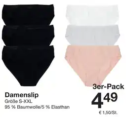 Zeeman Damenslip Angebot