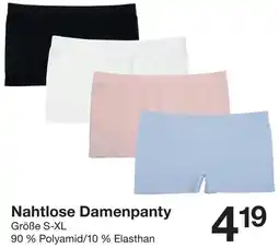 Zeeman Nahtlose Damenpanty Angebot