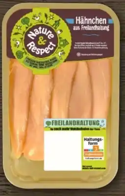 REWE Center Nature & Respect Freiland Hähnchen-Innenbrustfilets Angebot