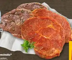 REWE Center Marinierte Schweine-Nackensteaks Angebot