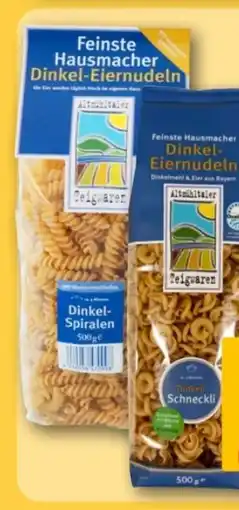 REWE Center Altmühltaler Dinkel Eiernudeln Angebot