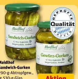 REWE Center Maidlhof Sandwich-Gurken Angebot