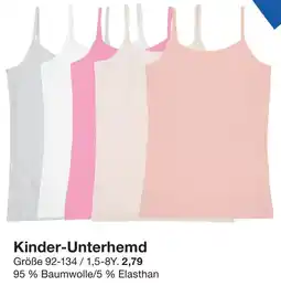 Zeeman Kinder-Unterhemd Angebot