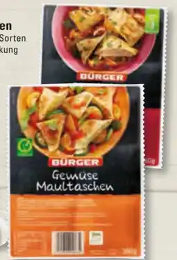 Edeka Frischemarkt Bürger Maultaschen Angebot