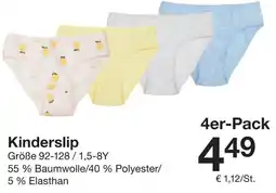 Zeeman Kinderslip Angebot