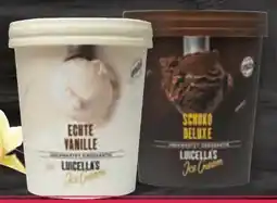 Edeka Frischemarkt Luicella's Eiscreme Angebot