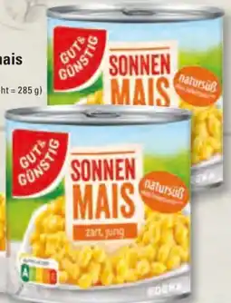 Edeka Frischemarkt Gut & Günstig Sonnenmais Angebot