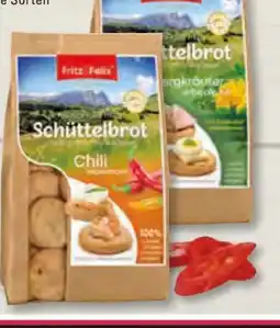 Edeka Frischemarkt Fritz & Felix Mini Schüttelbrot Chili Angebot