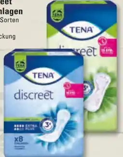 Edeka Frischemarkt Tena Discreet Hygieneeinlagen Angebot