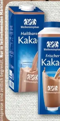nahkauf Weihenstephan Kakao Angebot