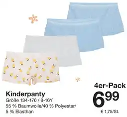 Zeeman Kinderpanty Angebot