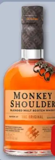 REWE Center Monkey Shoulder The Original Blended Malt Scotch Whisky Angebot