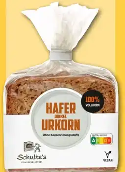 REWE Center Schulte's Hafer Dinkel Urkorn vegan Angebot