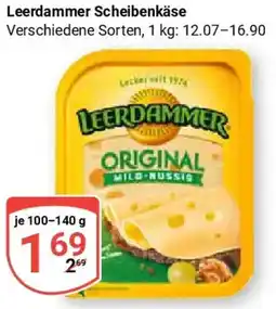 Globus Leerdammer Scheibenkäse Angebot