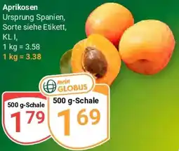 Globus Aprikosen Angebot