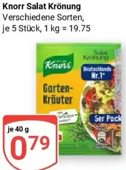 Globus Knorr Salat Krönung Angebot