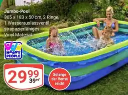 Globus HAPPY PEOPLE Jumbo-Pool Angebot