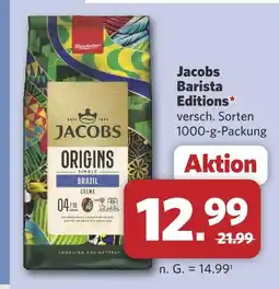 Combi Jacobs barista editions brazil crema Angebot