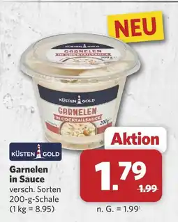 Combi Küsten gold garnelen in sauce Angebot