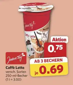 Combi Jeden tag caffè latte Angebot