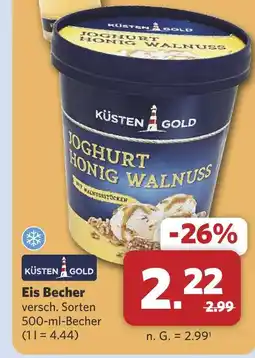 Combi Küsten gold eis becher Angebot