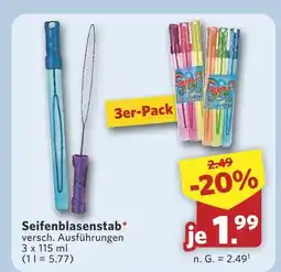 Combi Seifenblasenstab Angebot