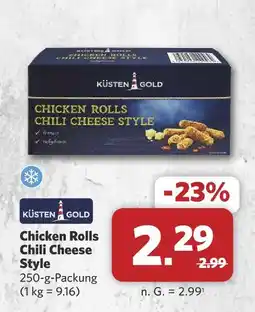 Combi Küsten gold chicken rolls chili cheese style Angebot