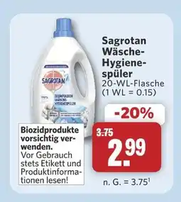 Combi Sagrotan wäsche-hygienespüler Angebot