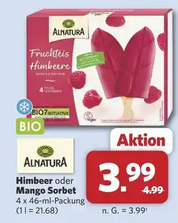 Combi Alnatura fruchteis himbeere Angebot