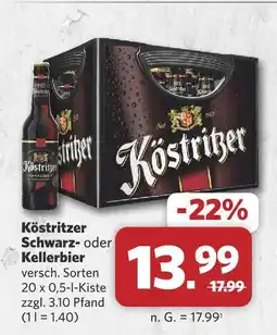 Combi Köstritzer schwarzbier Angebot