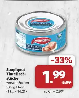 Combi Saupiquet thunfischstücke Angebot