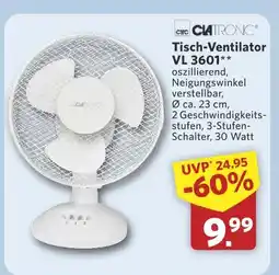Combi Clatronic tisch-ventilator vl 3601 Angebot