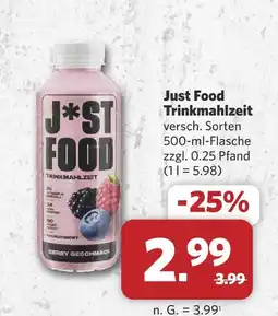 Combi Just food trinkmahlzeit Angebot