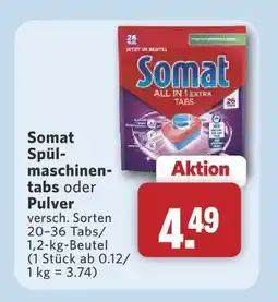 Combi Somat spülmaschinentabs oder pulver Angebot
