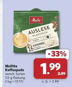 Combi Melitta auslese klassisch kaffeepads Angebot