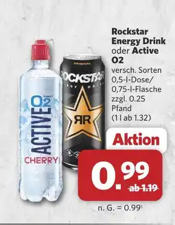 Combi Rockstar energy drink Angebot