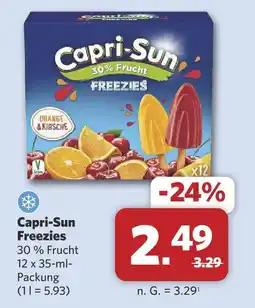 Combi Capri-sun freezies Angebot