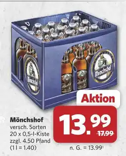 Combi Mönchshof bier Angebot