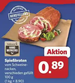 Combi Goldmarie spießbraten vom schweinenacken Angebot